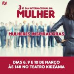 Convite para a palestra: Mulheres Inspiradoras. 08.03.2018